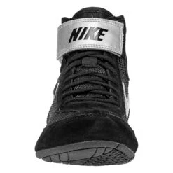 Nike SpeedSweep VII Black and Silver – Professional Breathable Mesh Boxing and Wrestling Shoes -Title Boxing Store 366683 BK SV 4