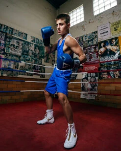 Nike Boxing Competition Trunks – High-Waist Performance Lightweight Fight Shorts -Title Boxing Store 652860BL 2