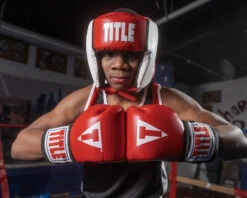 TITLE Boxing Aerovent Elite USA Boxing Competition Headgear – Open Face 36 TITLE Boxing Aerovent Elite USA Boxing Competition Headgear – Open Face -Title Boxing Store ACHEX1RDWH 1