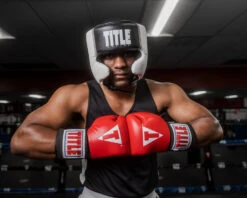 TITLE Boxing Aerovent Elite USA Boxing Competition Headgear – With Cheeks 35 TITLE Boxing Aerovent Elite USA Boxing Competition Headgear – With Cheeks -Title Boxing Store ACHEXBKWH 1