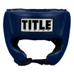 TITLE Boxing USA Boxing Competition Headgear - With Cheeks -Title Boxing Store ACHX BL 2 2
