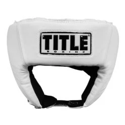 TITLE Boxing USA Boxing Competition Headgear - Open Face -Title Boxing Store ACHX1 WH 2 2