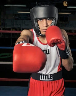 TITLE Boxing USA Boxing Competition Headgear - Open Face -Title Boxing Store ACHX1BBK 1 669e94b8 fc75 465a a58f e84c8e7d1e4d