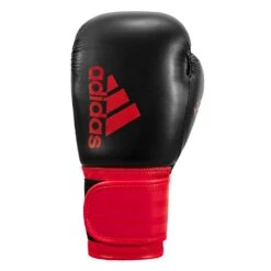 Adidas Hybrid 100 Boxing Gloves 32 Adidas Hybrid 100 Boxing Gloves -Title Boxing Store ADIH100 BK RD 003