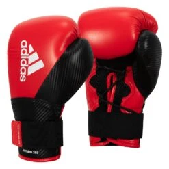 Adidas Hybrid 250 Training Gloves 19 Adidas Hybrid 250 Training Gloves -Title Boxing Store ADIH250TG RD BK 2