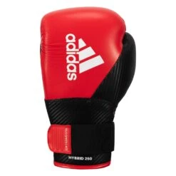 Adidas Hybrid 250 Training Gloves 20 Adidas Hybrid 250 Training Gloves -Title Boxing Store ADIH250TG RD BK 3