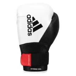 Adidas Hybrid 250 Training Gloves 25 Adidas Hybrid 250 Training Gloves -Title Boxing Store ADIH250TG WH BK 3