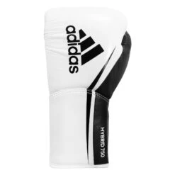 Adidas Hybrid 350 Elite Pro Fight Gloves -Title Boxing Store ADIH750FG WH BK 3