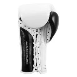 Adidas Hybrid 350 Elite Pro Fight Gloves -Title Boxing Store ADIH750FG WH BK 4