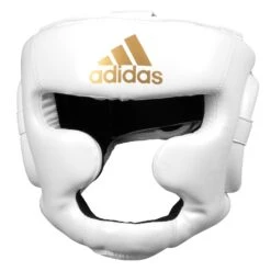 Adidas Super Pro Full Face Headgear - Black FLX 3.0 PU Professional Boxing Sparring Mask 16 Adidas Super Pro Full Face Headgear - Black FLX 3.0 PU Professional Boxing Sparring Mask -Title Boxing Store ADISBHG041 WH GD 02