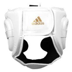 Adidas Super Pro Full Face Headgear - Black FLX 3.0 PU Professional Boxing Sparring Mask 18 Adidas Super Pro Full Face Headgear - Black FLX 3.0 PU Professional Boxing Sparring Mask -Title Boxing Store ADISBHG041 WH GD 05