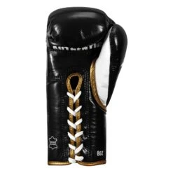 TITLE Boxeo Pro Fight Boxing Gloves -Title Boxing Store BAPFG BK WH GD 4