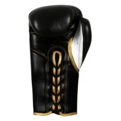 TITLE Boxeo Mexican Leather Lace Training Gloves Quatro -Title Boxing Store BATGL4 BK WH 4