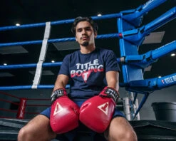 TITLE Boxeo Mexican Leather Lace Training Gloves Quatro -Title Boxing Store BATGL4RD 2