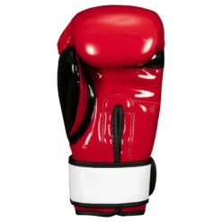 BOOM BOOM Boxing Silencer Youth Bag Gloves -Title Boxing Store BBYBGS RD BK WH 2