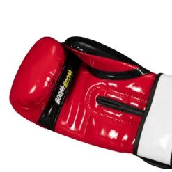 BOOM BOOM Boxing Silencer Youth Bag Gloves -Title Boxing Store BBYBGS RD BK WH 3