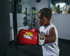 BOOM BOOM Boxing Silencer Youth Bag Gloves -Title Boxing Store BBYBGSRD 1