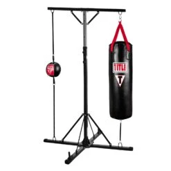 TITLE Boxing Double Trouble Heavy Bag Stand Bundle
