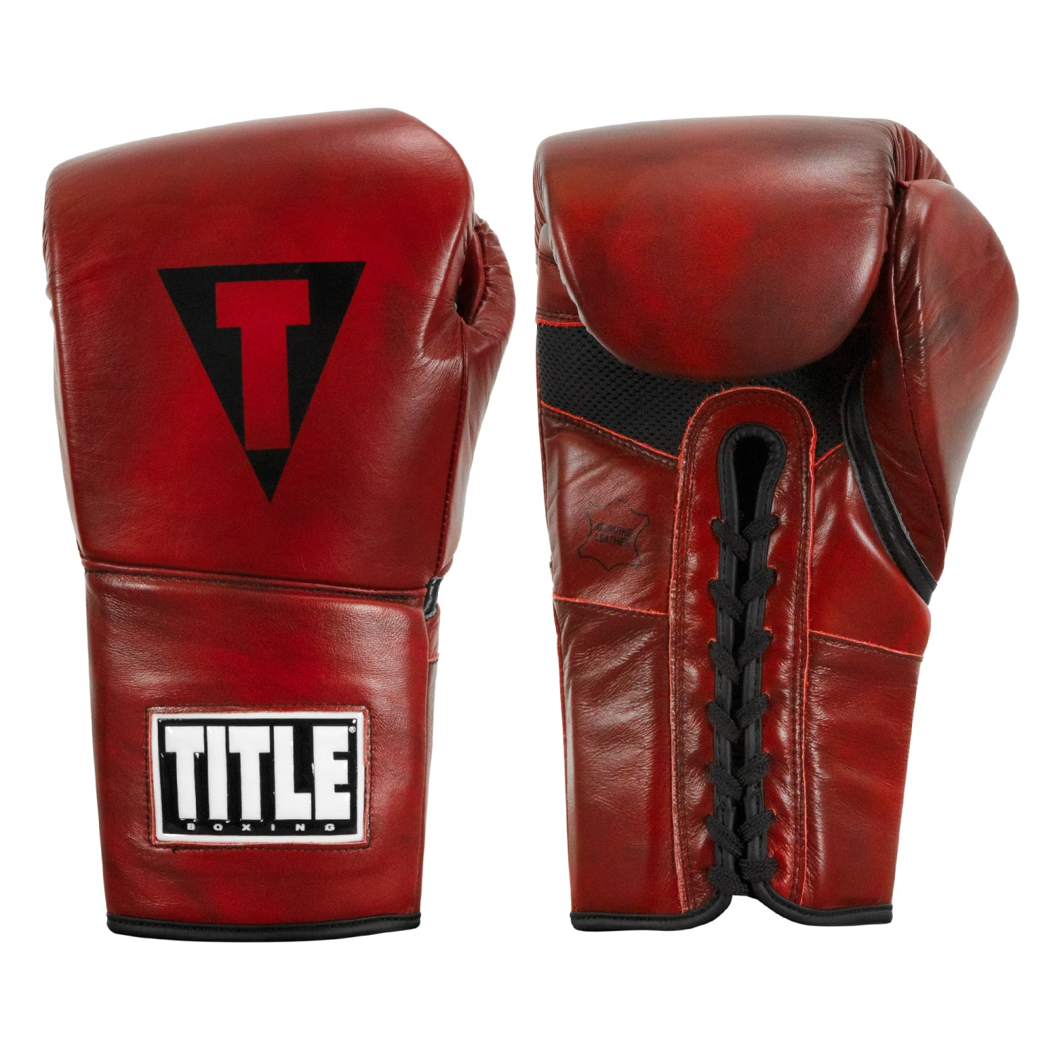 TITLE Boxing Blood Red Headgear And Sparring Gloves Bundle 6 TITLE Boxing Blood Red Headgear And Sparring Gloves Bundle - Image 6