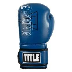TITLE Boxing Peak Training Boxing Gloves -Title Boxing Store BSATG BL BK WH 4 TITLE Boxing Peak Training Gloves