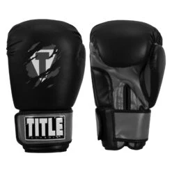 TITLE Classic Shredded Boxing Gloves -Title Boxing Store CABG10 BK GR 01