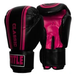 TITLE Classic Speed Boxing Gloves -Title Boxing Store CABG12 BK PK 2