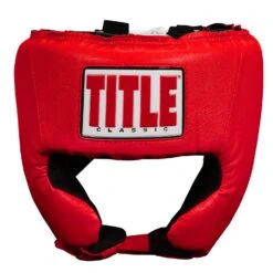 USA Boxing Official Amateur Competition Headgear – Blue with Cheek Protectors & 4-Layer Foam -Title Boxing Store CACHX RD 2