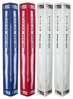 TITLE Boxing Pro Corner Cushions V3.0 – Set Of 4 -Title Boxing Store CCP3S RD WH BL 02