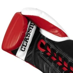 TITLE Classic Pro Fight Boxing Gloves 23 TITLE Classic Pro Fight Boxing Gloves -Title Boxing Store CCPFG RD WH BK 5