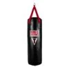 TITLE Classic Challenger 3.0 Heavy Bag - Black Synthetic Leather Pro Punching Bag