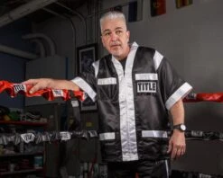 TITLE Boxing Old School Corner Jacket 22 TITLE Boxing Old School Corner Jacket -Title Boxing Store CJSS2 BKWH