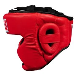 TITLE Classic Full Coverage Training Headgear 2.0 -Title Boxing Store CPHGF2 RD BK 3