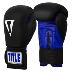 TITLE Classic Fitness Boxing Gloves 26 TITLE Classic Fitness Boxing Gloves -Title Boxing Store CRBG BK BL 02