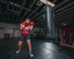 TITLE Classic Leather Super Bag Gloves 2.0 - Red and Black Cowhide Boxing Training Gloves -Title Boxing Store CSBGL2RD 1 da03ec40 2846 4e46 a640 8eb06cf286c0