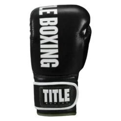 TITLE Boxing Gel Soft Strike Bag Gloves 30 TITLE Boxing Gel Soft Strike Bag Gloves -Title Boxing Store CSSGBG1 BK GN 03