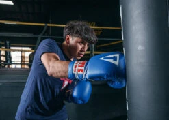 TITLE Classic Leather Lace Training Gloves 2.0 -Title Boxing Store CTSGL2BL 1