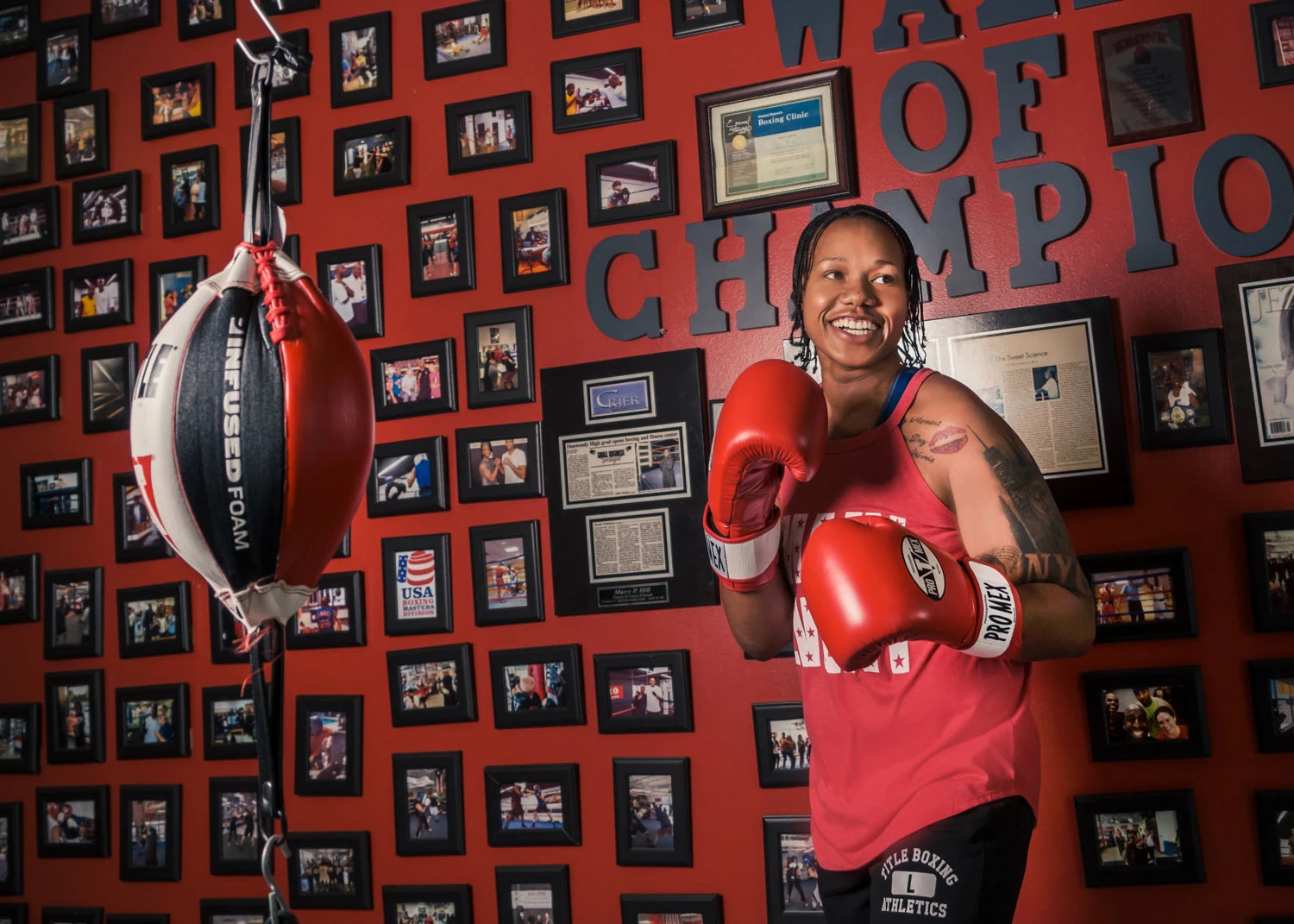 TITLE Boxing Infused Foam Double End Bags 2 TITLE Boxing Infused Foam Double End Bags - Image 2