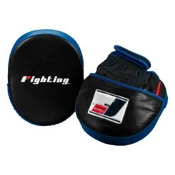 Fighting Freedom Leather Focus Mitts -Title Boxing Store FLFM2 BK 5