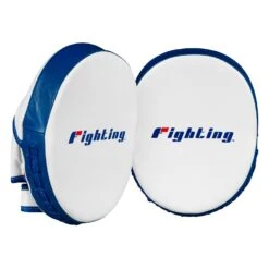Fighting Freedom Leather Focus Mitts -Title Boxing Store FLFM2 WH 2