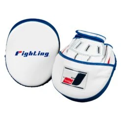 Fighting Freedom Leather Focus Mitts -Title Boxing Store FLFM2 WH 5