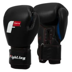 Fighting Leather Heavy Bag Gloves -Title Boxing Store FLHBG2 BK 2