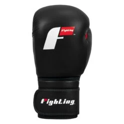 Fighting Leather Training Gloves -Title Boxing Store FLTG2 BK 003