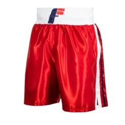 Fighting Professional Boxing Trunks 22 Fighting Professional Boxing Trunks -Title Boxing Store FPST RD WH 2