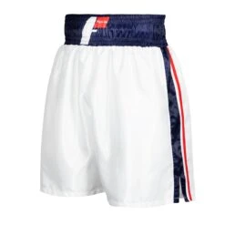 Fighting Professional Boxing Trunks 26 Fighting Professional Boxing Trunks -Title Boxing Store FPST WH BL 2