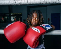 Fighting USA Boxing Competition Gloves - Elastic -Title Boxing Store FSAGUSRD 3