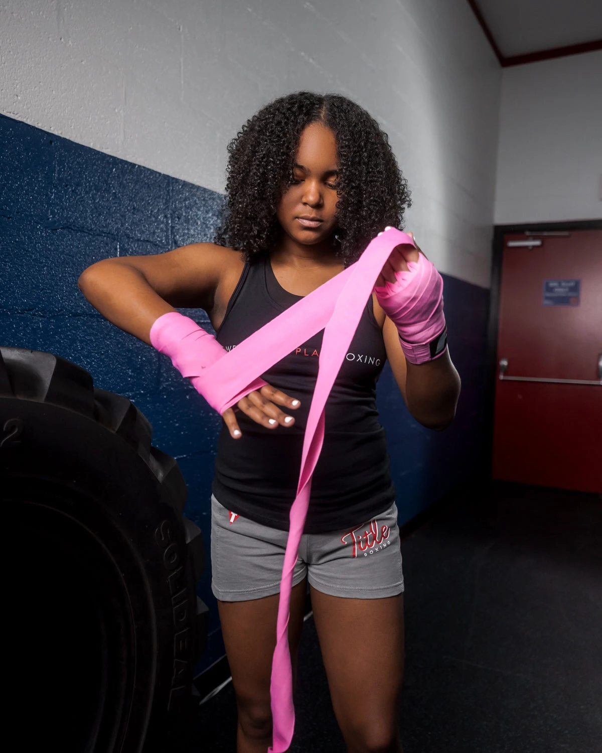 Fighting Black Semi-Elastic 180" Professional Hand Wraps β Secure Fit Boxing Protective Gear 7 Fighting Black Semi-Elastic 180" Professional Hand Wraps β Secure Fit Boxing Protective Gear - Image 7