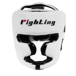 Fighting S2 GEL Power Full Training Headgear -Title Boxing Store FSPGHGF WH BK 2