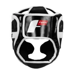 Fighting S2 GEL Power Full Training Headgear -Title Boxing Store FSPGHGF WH BK 4