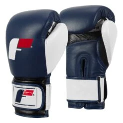 Fighting Force Leather Bag Gloves 17 Fighting Force Leather Bag Gloves -Title Boxing Store FTGFBG BL WH BK 2