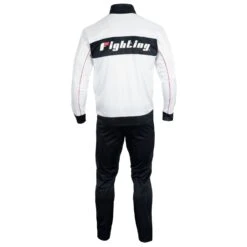 Fighting Performance Black Dual-Layer Technical Warm-Up Suit - Moisture-Wicking Training Set -Title Boxing Store FWUS WH BL 3